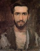 Piet Mondrian Self-Portrait painting